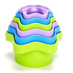 🌍 Green Toys Stacking Cups [ages 6 mo+]